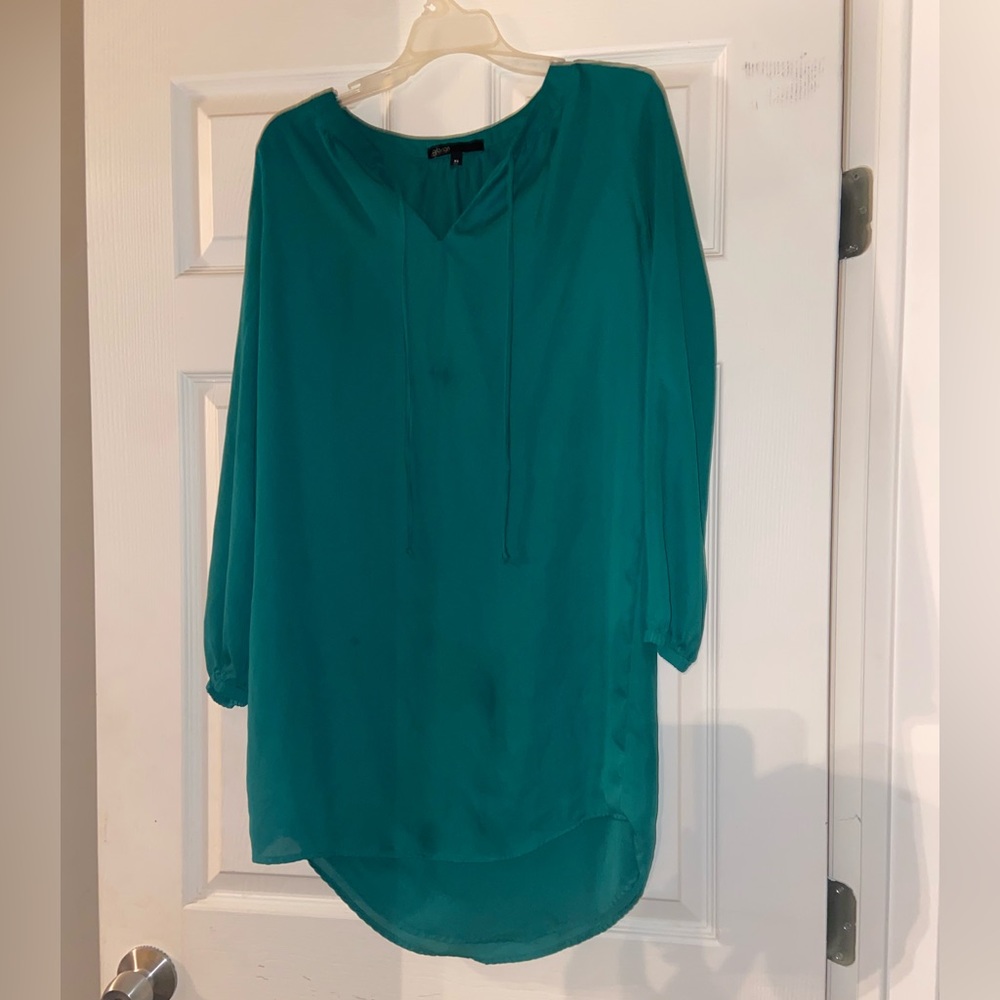 Emerald Green Dress
